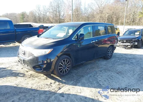 2012 Nissan Quest S from USA, damaged, VIN JN8AE2KP1C9032360